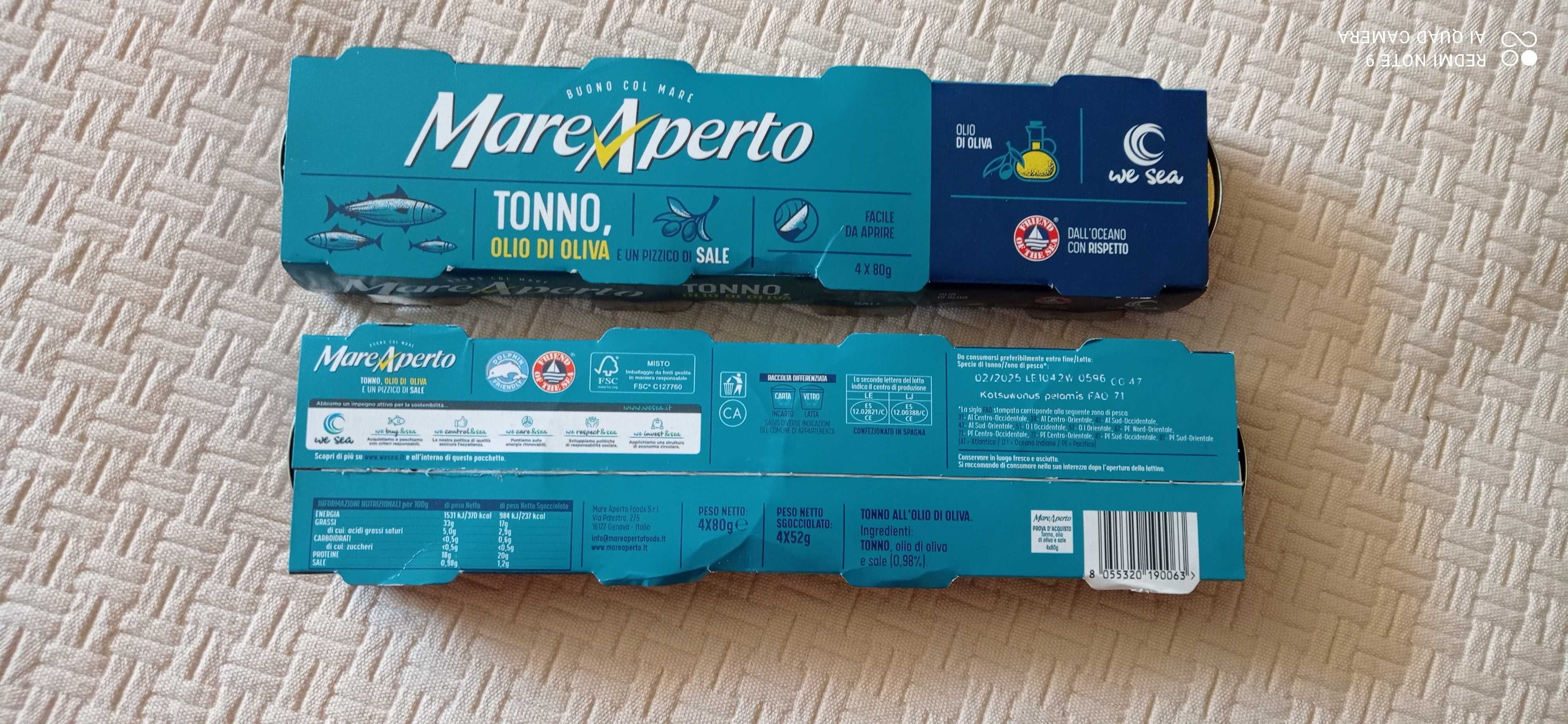 Ton Mareaperto Italia 25 lei