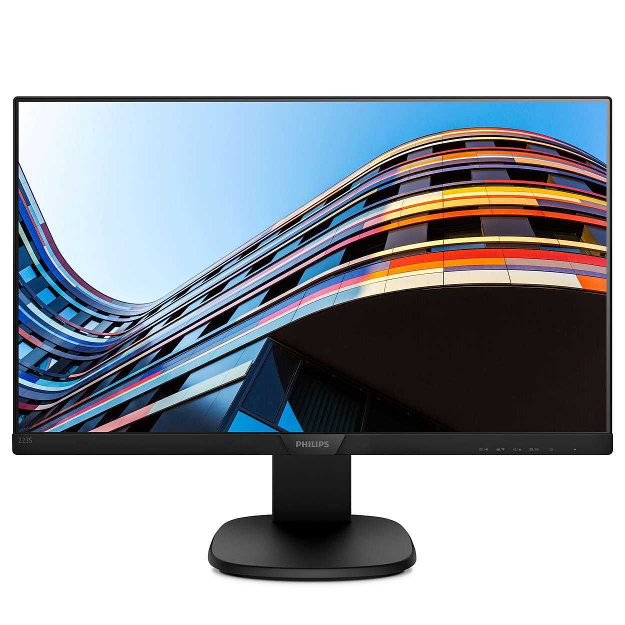 Monitor LED IPS Philips 21.5" 223S7EJMB