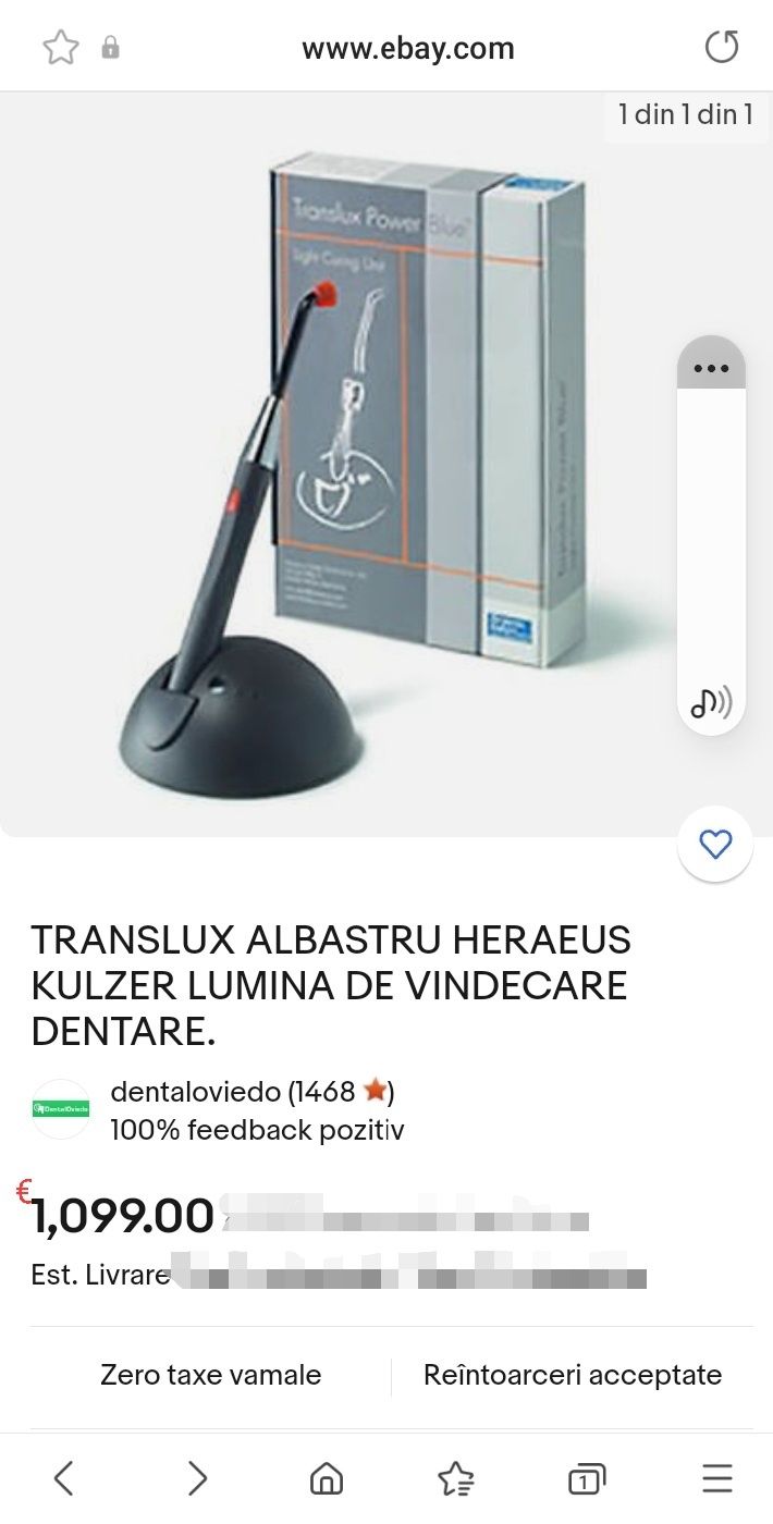 De Vânzare,  aparat Biostar, proteze dentar,