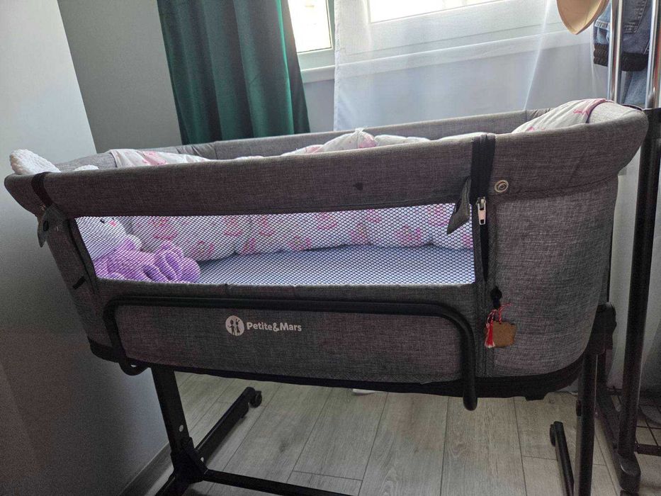 Детска кошара Petite&Mars co-sleeper Nextie 3 в 1
