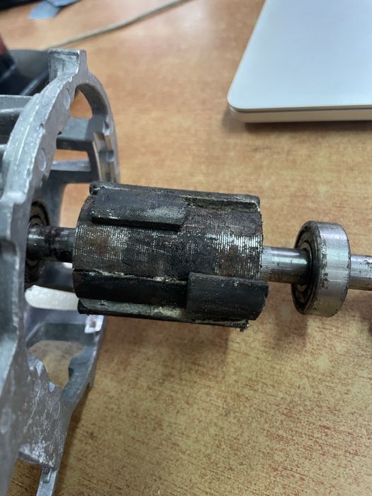 Ремонт инверторен двигател сушилня AEG