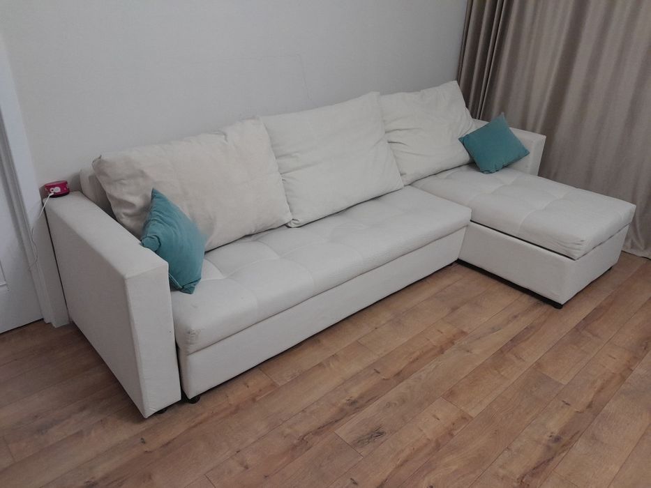 Срочно! Продам диван с подушками в хорошем состоянии! Угловой настенны