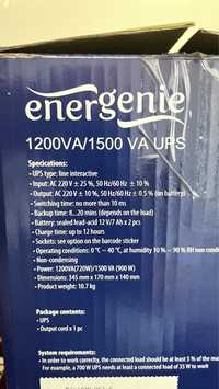 UPS Energenie  1200VA нужно менять акумулятор