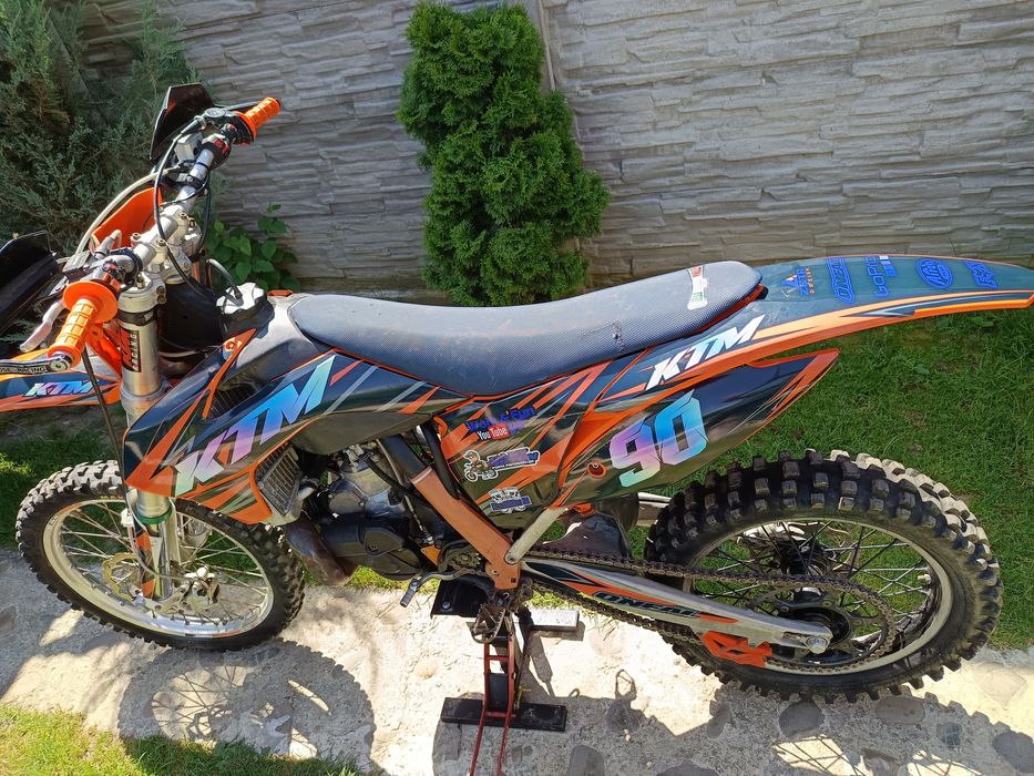 Ktm exc300cc 2014 pornire electrica și pedala