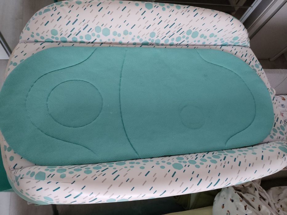 Cadita cu masa de infasat Chicco, Ocean, 0luni+