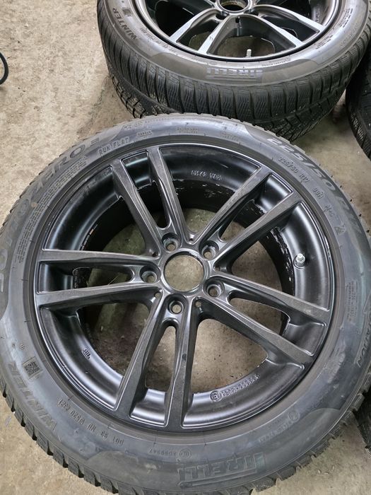 Jante 5x120 cu anvelope de iarna 225 50 17
