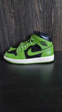 Air Jordan 1 Mid Black/Green