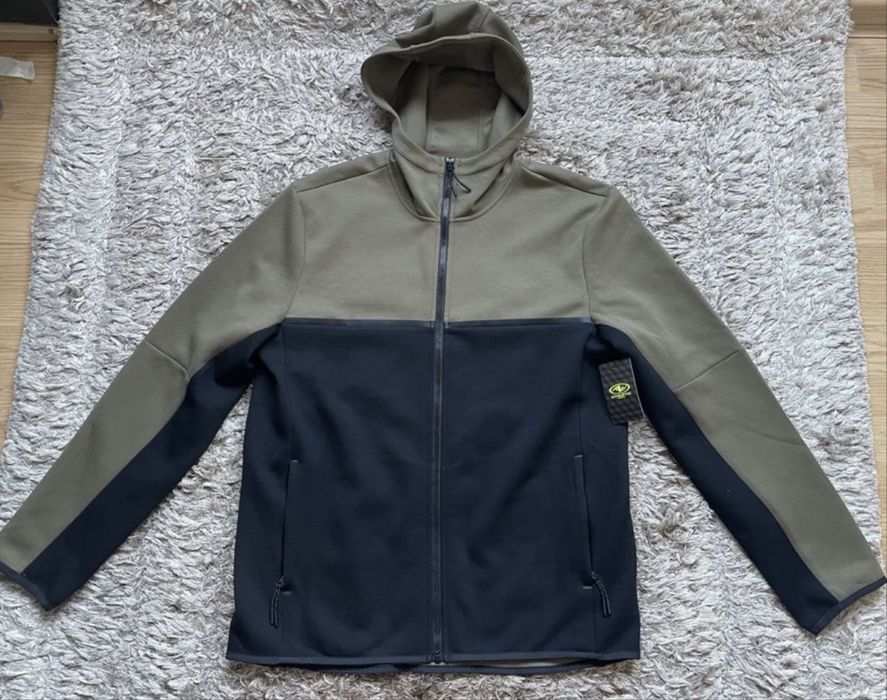 Hanorac sport khaki negru Athletic nou