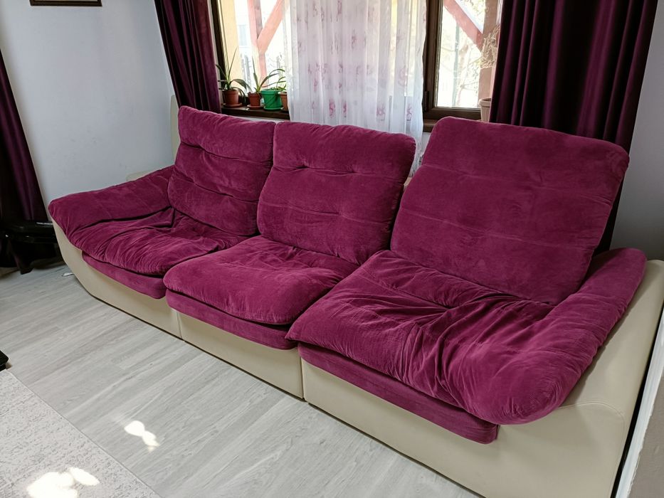 Canapea extensibila tip pat cu saltea