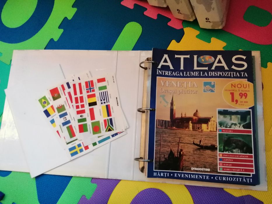 Colectia completa a revistei "Atlas - intreaga lume la dispozitia ta"