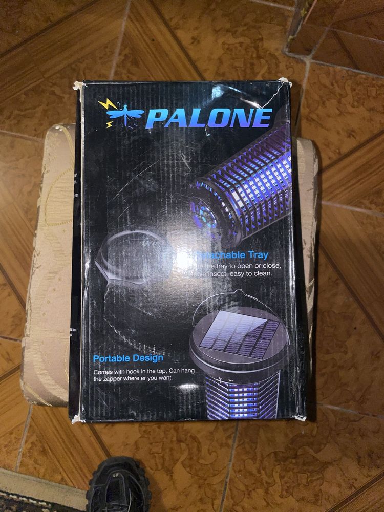 Lampa UV anti-tantari, Aparatoo, incarcare solara