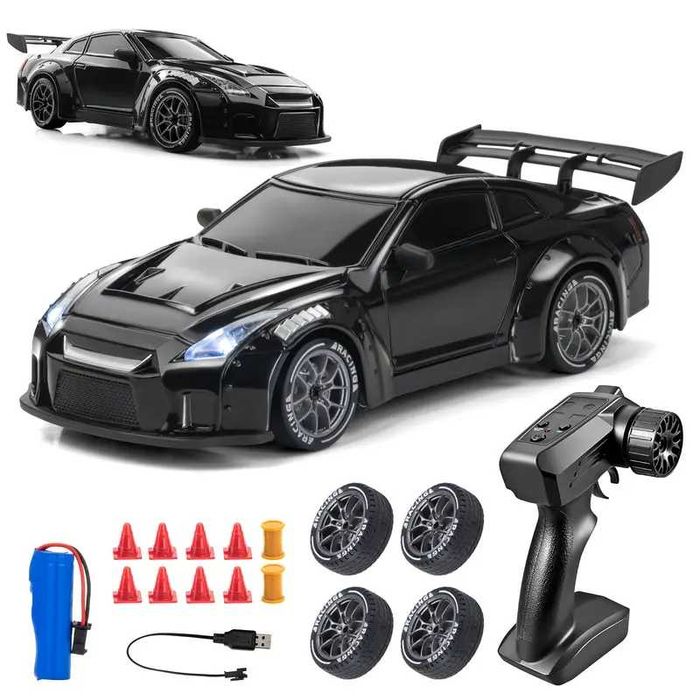 RC Дрифт Количка с Дистанционно Управление Nissan GT-R ТОП ЦЕНА