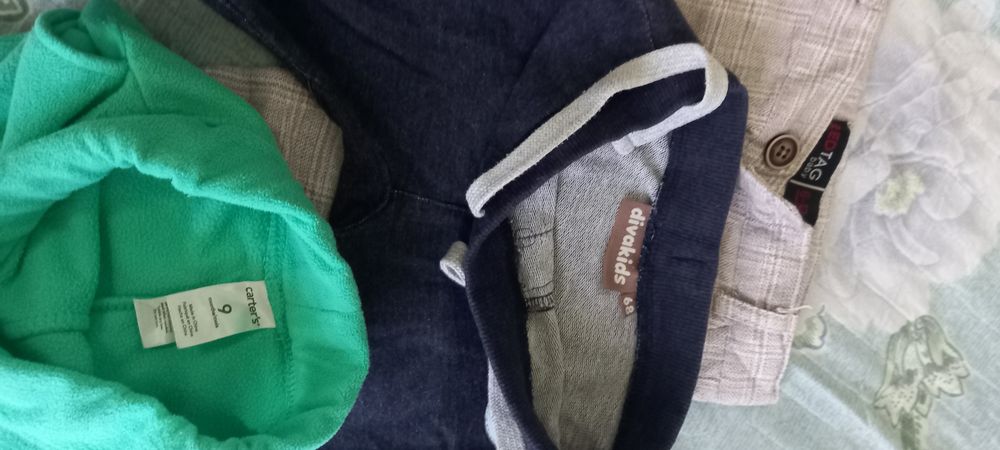 Пакет вещей на мальчика от 3 до 9 мес