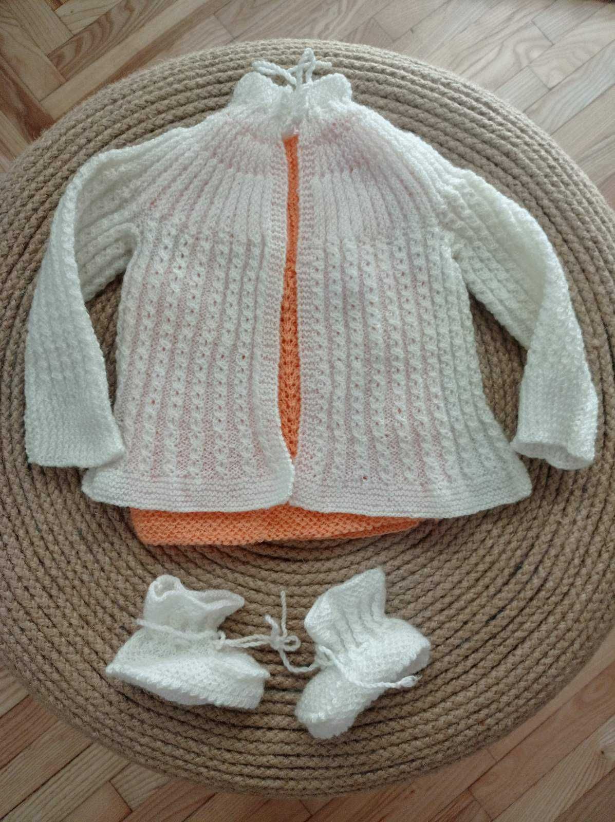 Ръчно плетени бебешки дрешки за момчета и момичета 0-9месеца