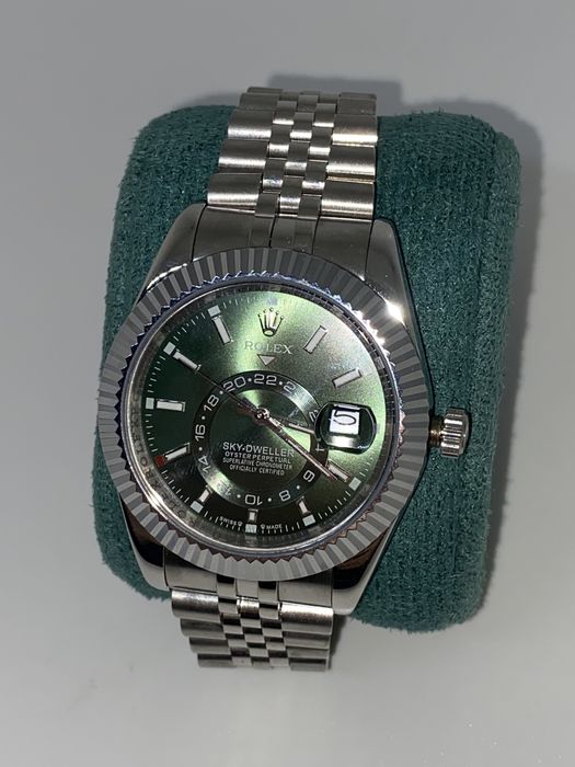 Rolex Sky dweller green dial
