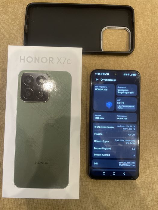 HONOR X7c в идеальном состоянии