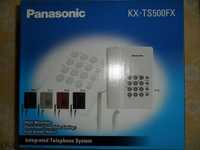 Стационарен телефон Panasonic, чисто нов с пълна окомплектовка. Мо