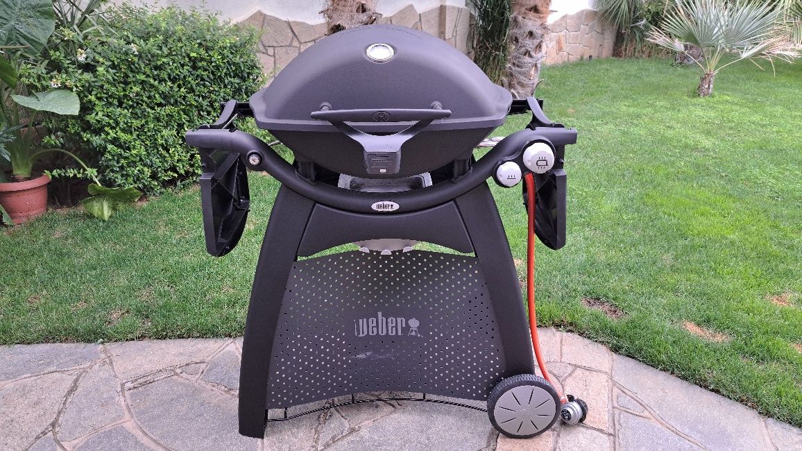 Газово барбекю Weber Q3200 с ЧИСТО НОВИ ГОРЕЛКИ