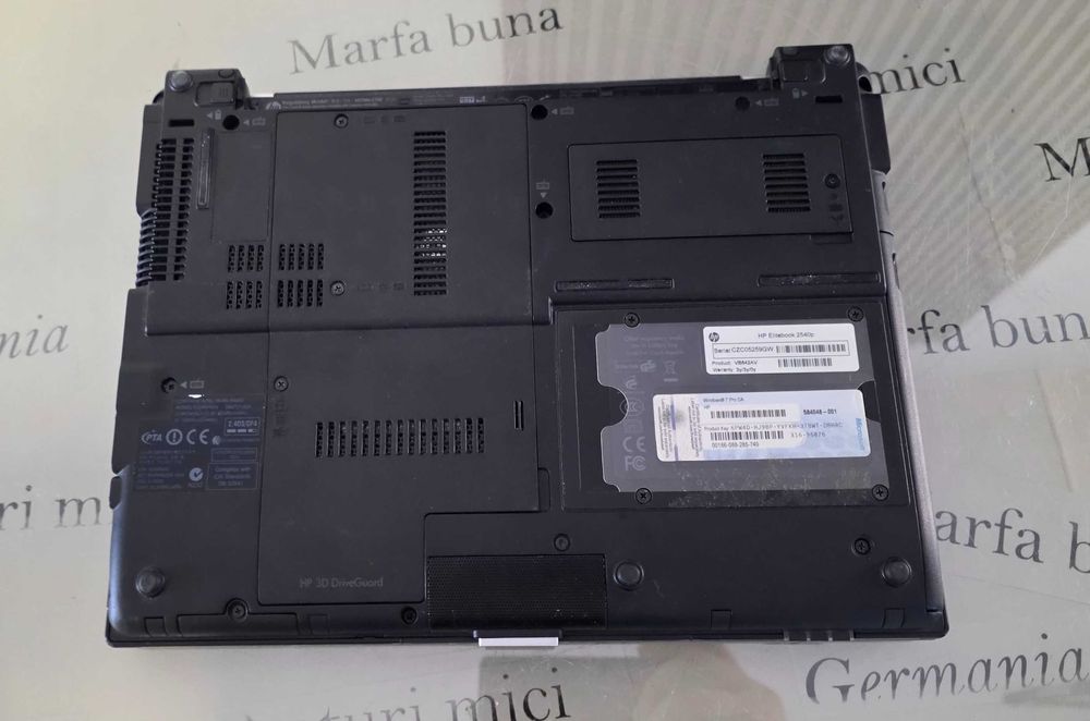 Laptop core i5 - Hp EliteBook 2540p - functional perfect