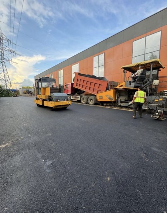 Асфальт  укладка асфальта любой сложности