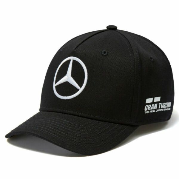 Шапка Mercedes AMG F1 Lewis Hamilton Baseball Drivers Cap - Black