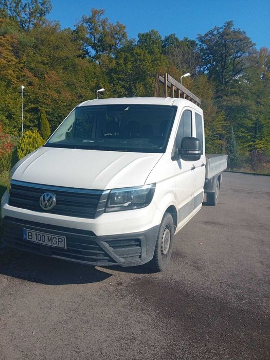Volkswagen Crafter 2.0 TDI 140CP – 2021 – 46.000 km – Caroserie platou
