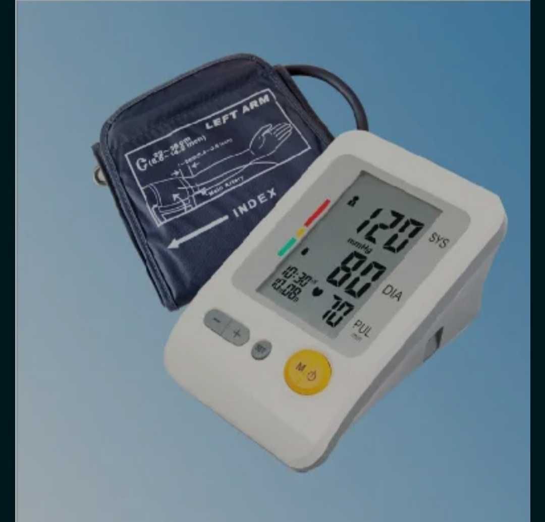 Электронный тонометр  Давление и Пульс, Blood pressure mon блокпитания