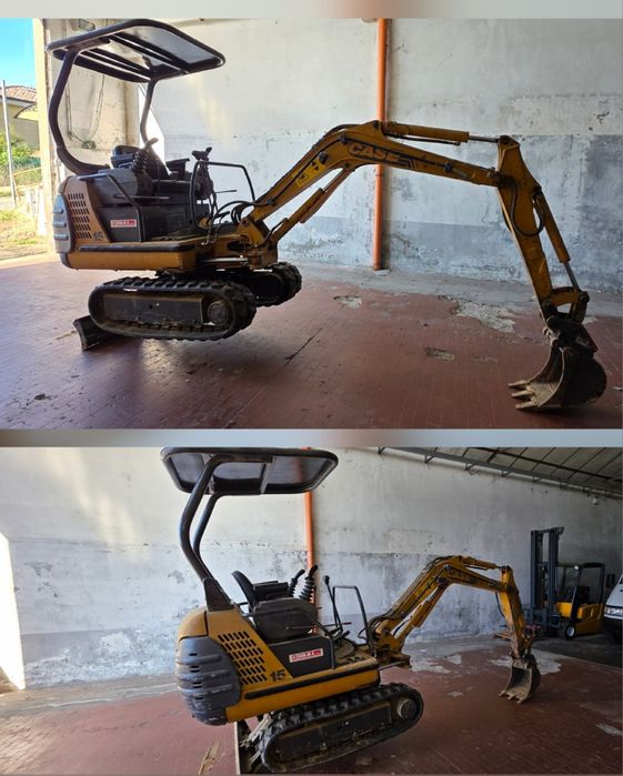Miniexcavator Komatsu PC 15 mini excavator 1277h ORIGINALE