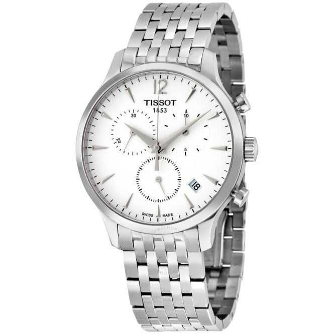 Ceas Tissot Tradition Swiss silver Chronograph