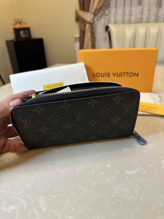 Portofel Louis Vuitton Black Flowers