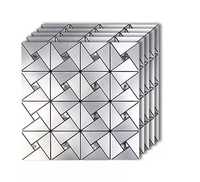 Set x5 Tapet Mozaic, At Performance, decor perete aluminiu 30*30cm