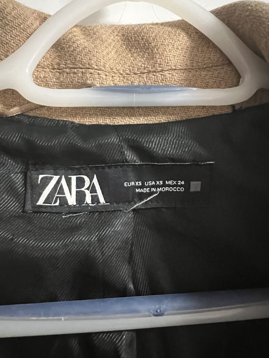 Palton ZARA bej lung