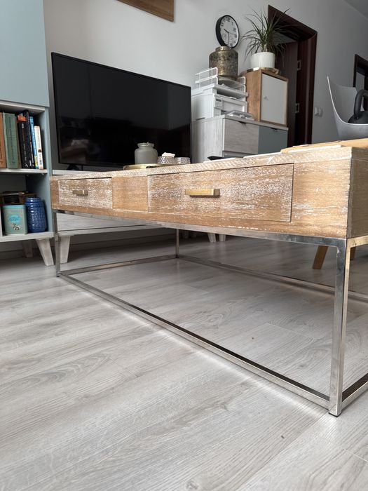 Холна маса от тик “Inspiration Luxe Editions” – 130×70 cm