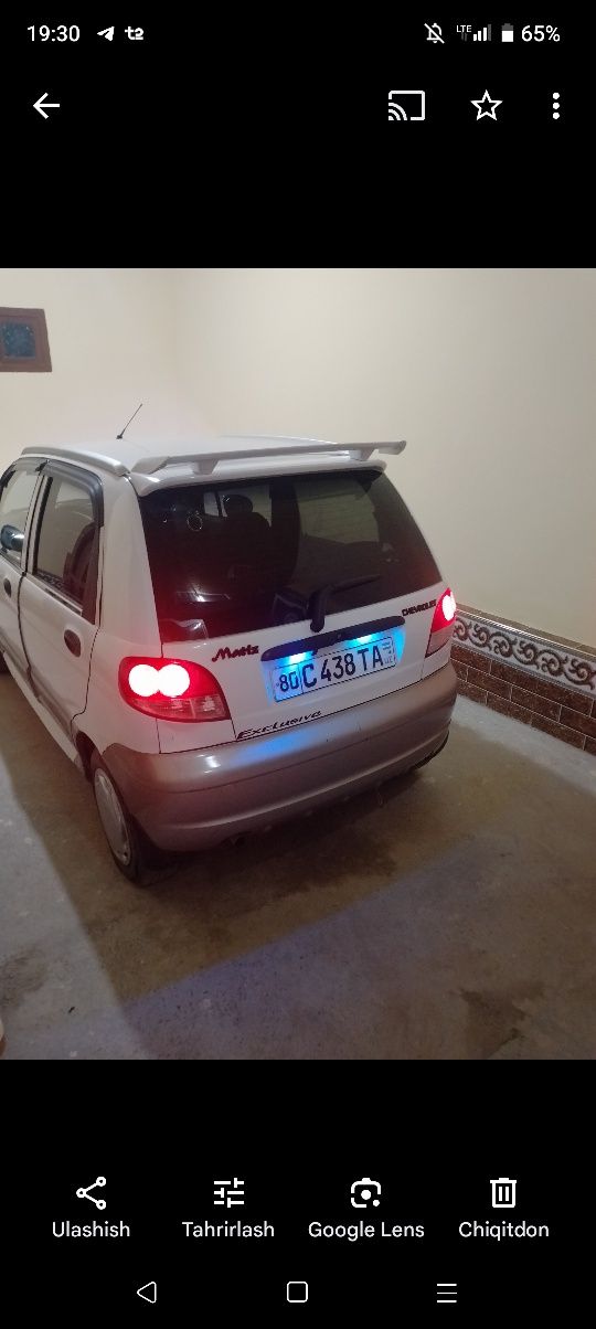 2012 Matiz best holati zoʼr