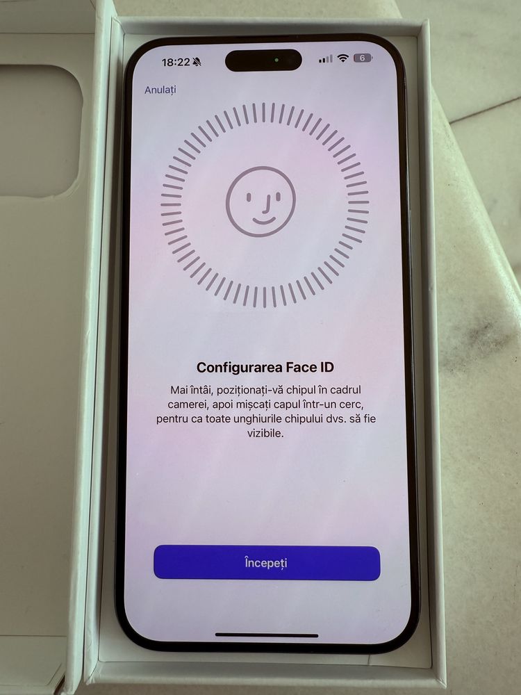 Iphone 15 Pro Max 256gb Black Titanium ca de NOU impecabil 92% baterie