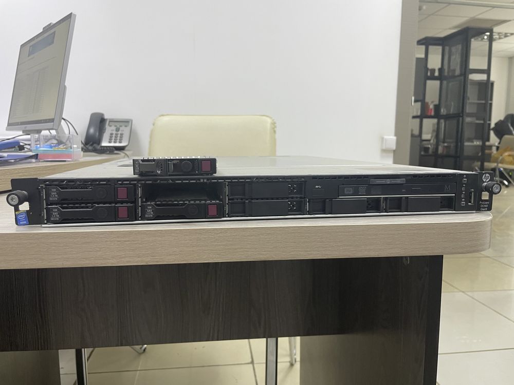 Сервер HP ProLiant DL160 Gen9, 48gb оперативка, проц: Xeon E5-2600 v3