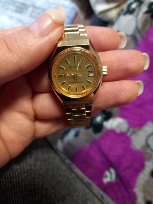 Ceas elmar auriu  în stare bună