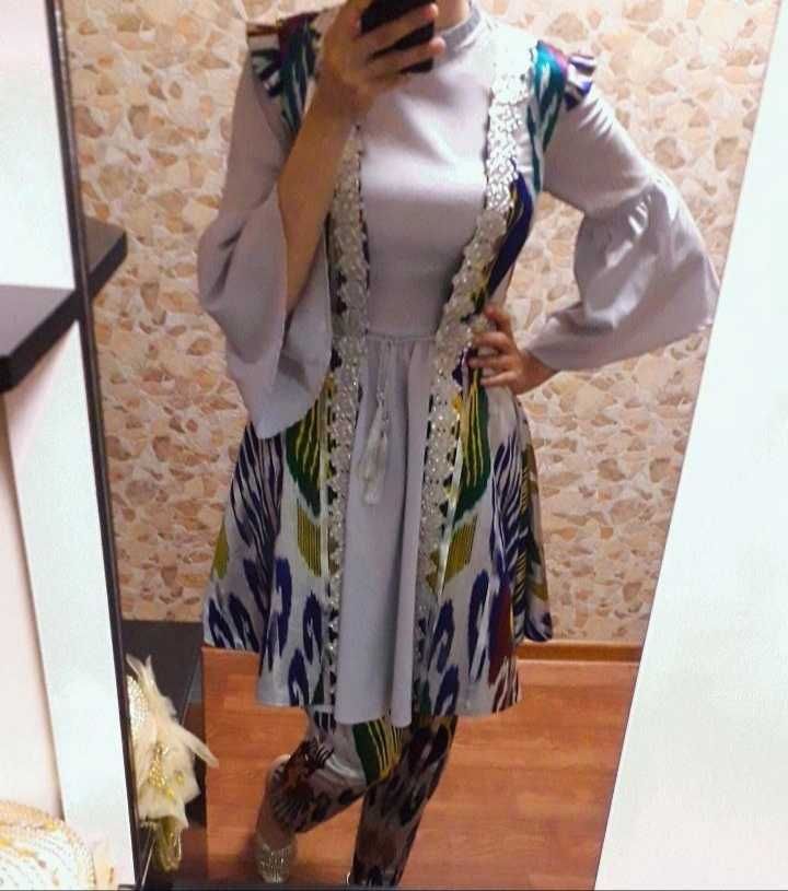 Milliy ko'ylak, nimcha va lozimchasi bilan sotiladi!