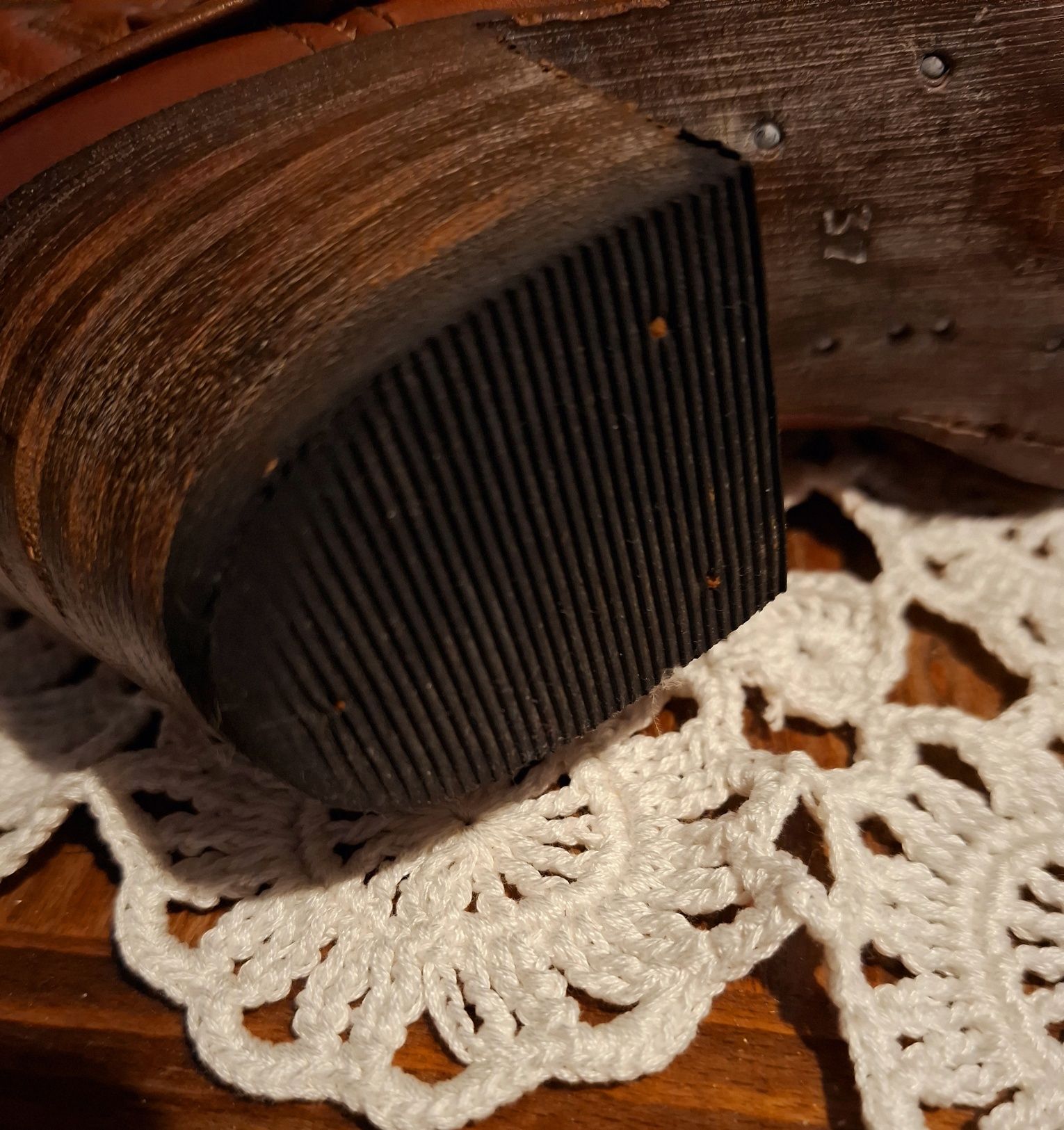 Cizmulițe western Sendra, ciocate handmade