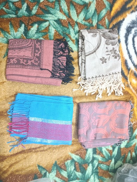 Шарфы индийские широкие большие женские