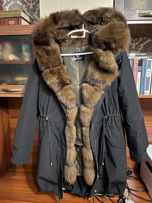 Парка из меха куницы