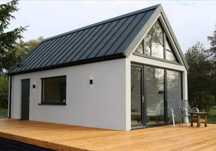Case pe structura metalica