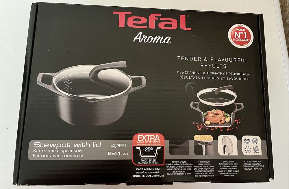 Новая кастрюля Tefal