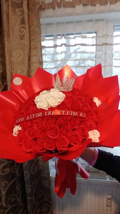 Buchete flori din sapun sau naturale