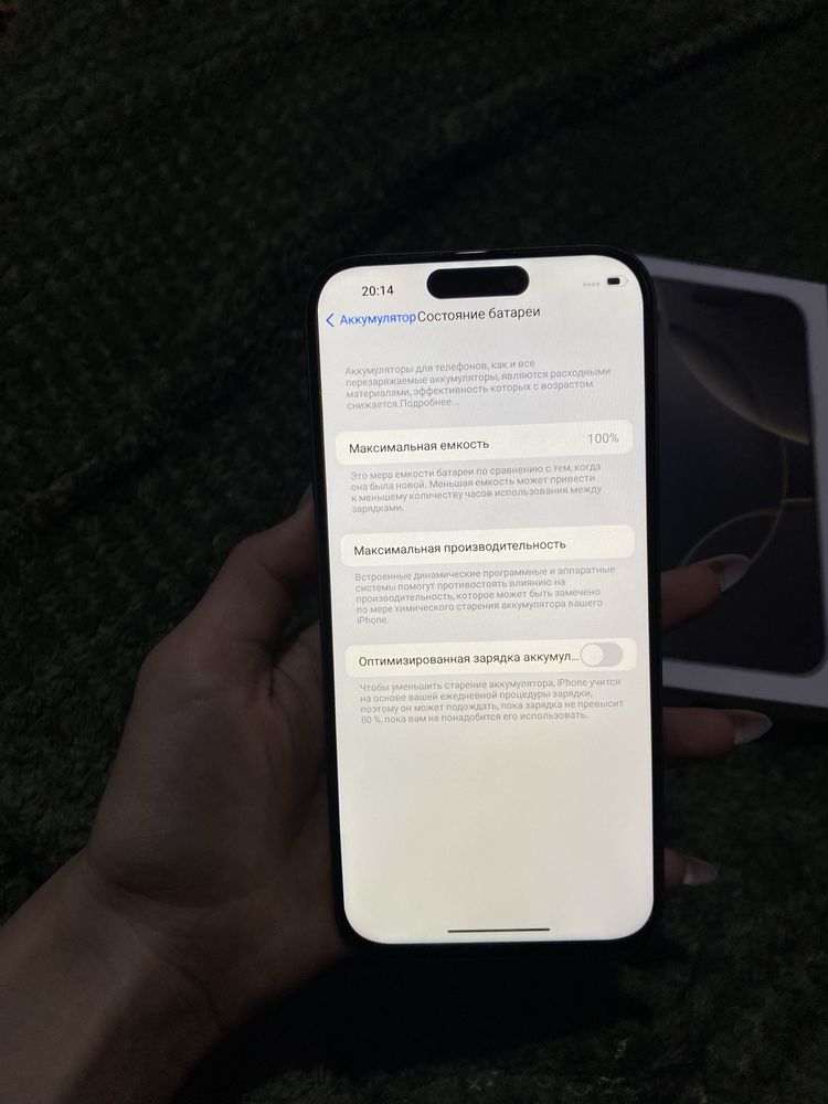 iPhone 16 Pro Max, 1 терабайт памяти