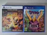 Лот детски игри PS4 / PS5 - Spyro Trilogy + Crash Rumble / ОБЩА ЦЕНА