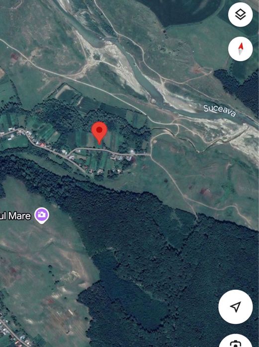 Teren intravilan construibil - 34 ari, zonă linistită langa pădure