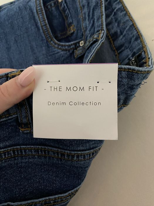 Blugi femei drepți/Mom Fit