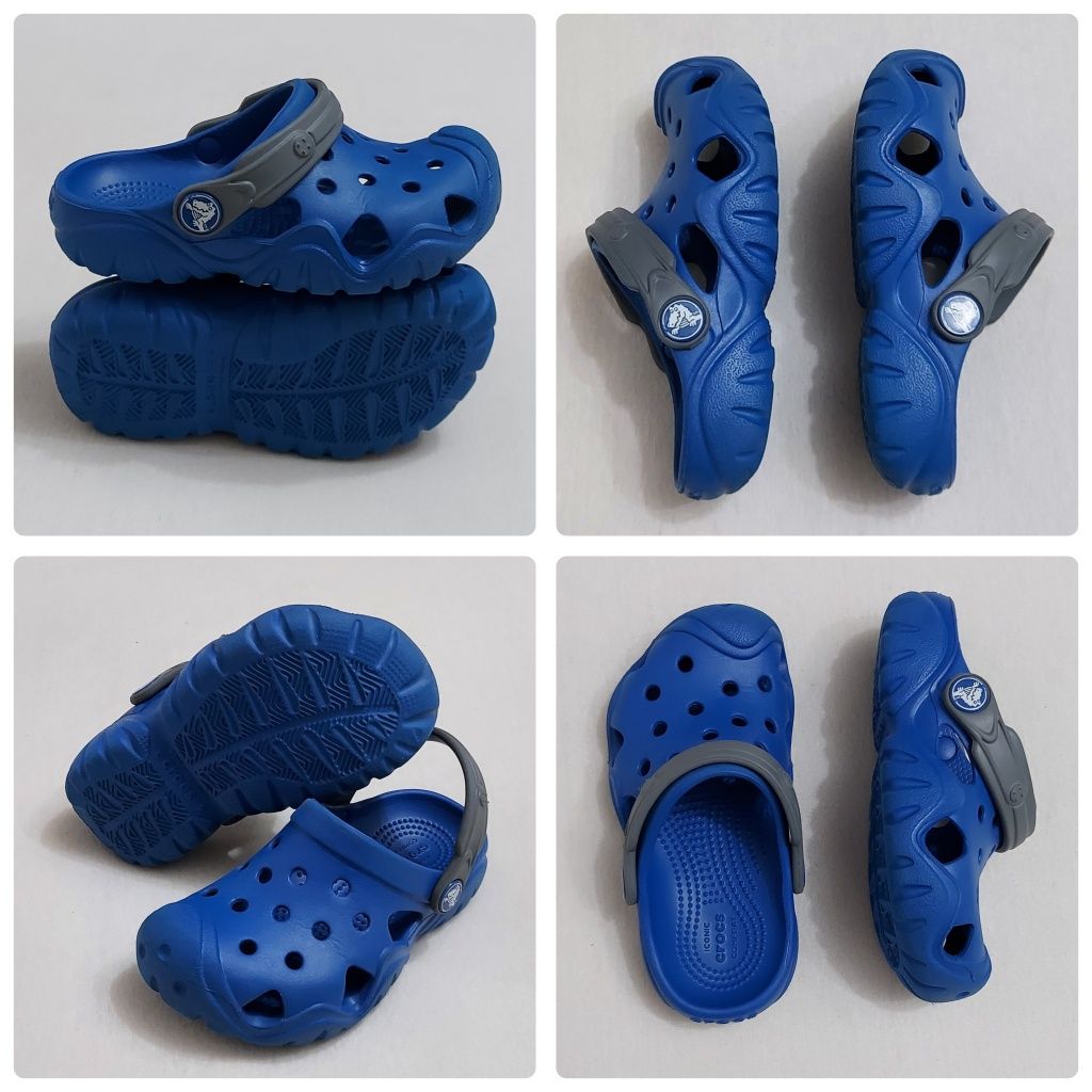Saboți CROCS Iconic Comfort, sandale flip-flop C9 sau 25 EU, unisex
