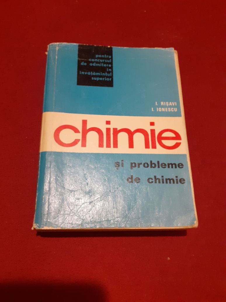 Carte de chimie și probleme de chimie,Risavi